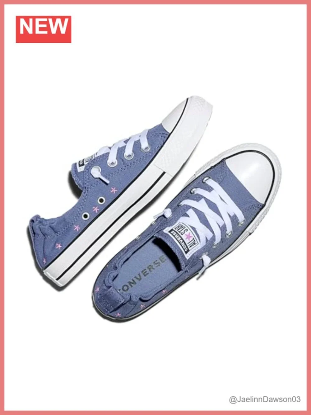 Converse Chuck Taylor All Star Shoreline Embroidered Stars Slip-On Canvas